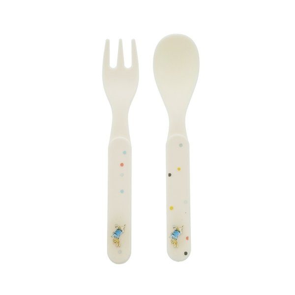 ENESCO PETER RABBIT FORK SPOON SET