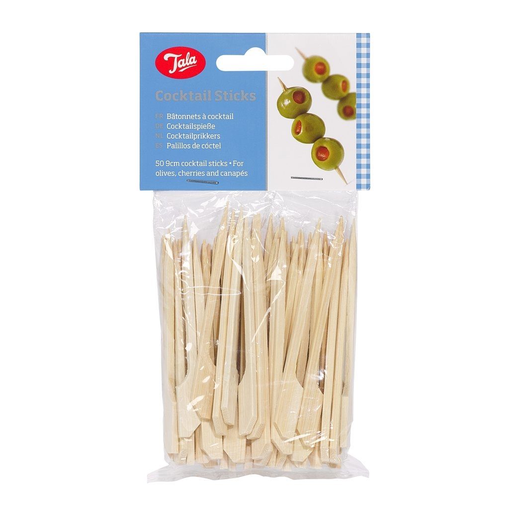 TALA SET OF 50 BAMBOO COCKTAIL STICK