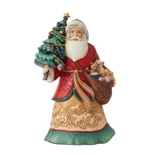 ENESCO HWC SANTA WITH TREE