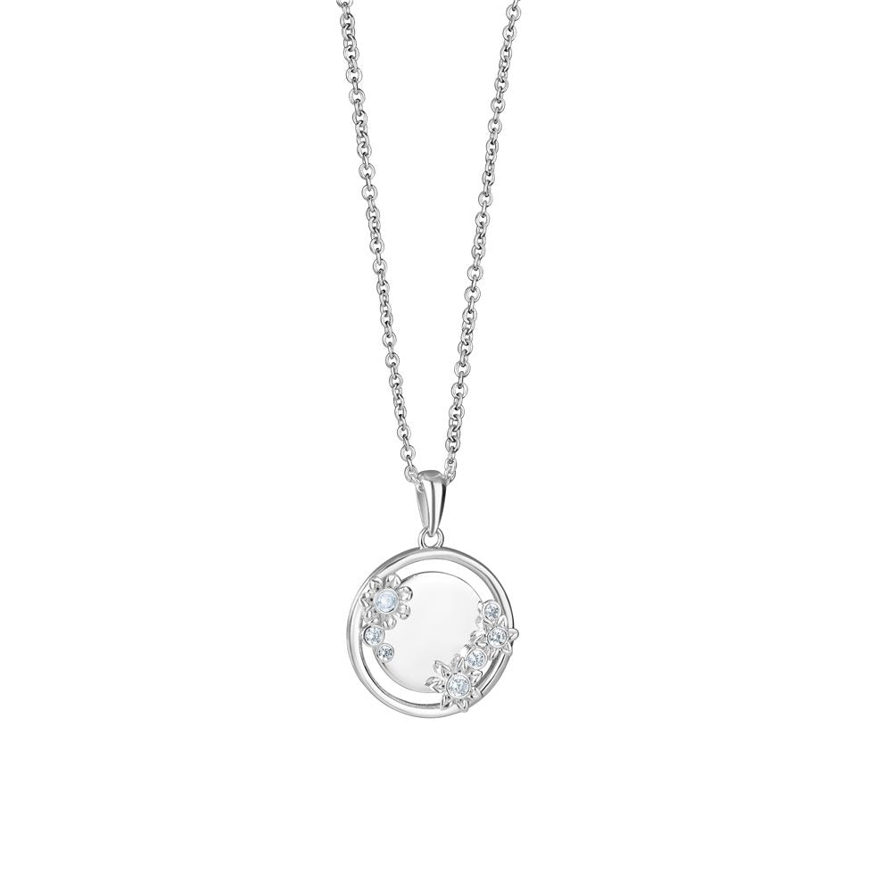 NEWBRIDGE CIRCULAR FLORAL PENDANT