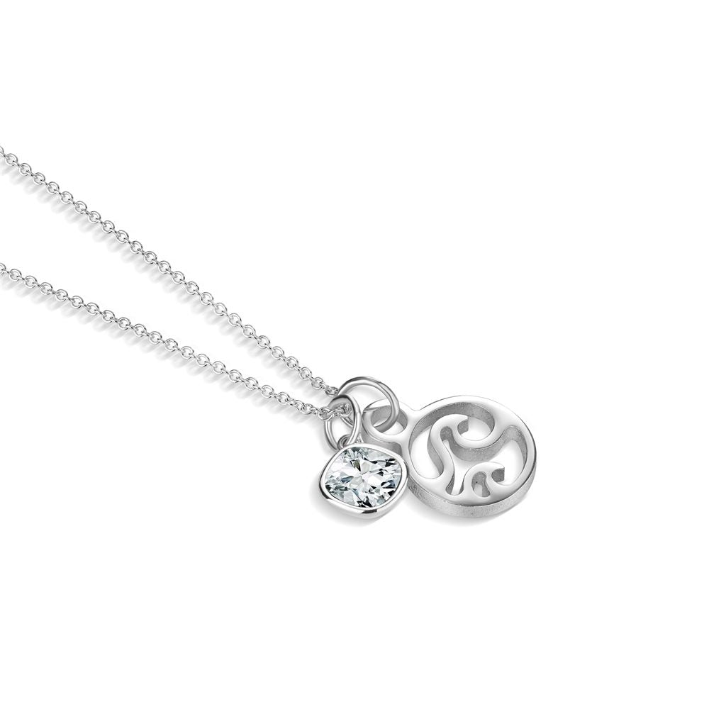 NEWBRIDGE OCEAN PENDANT CLEAR STONE