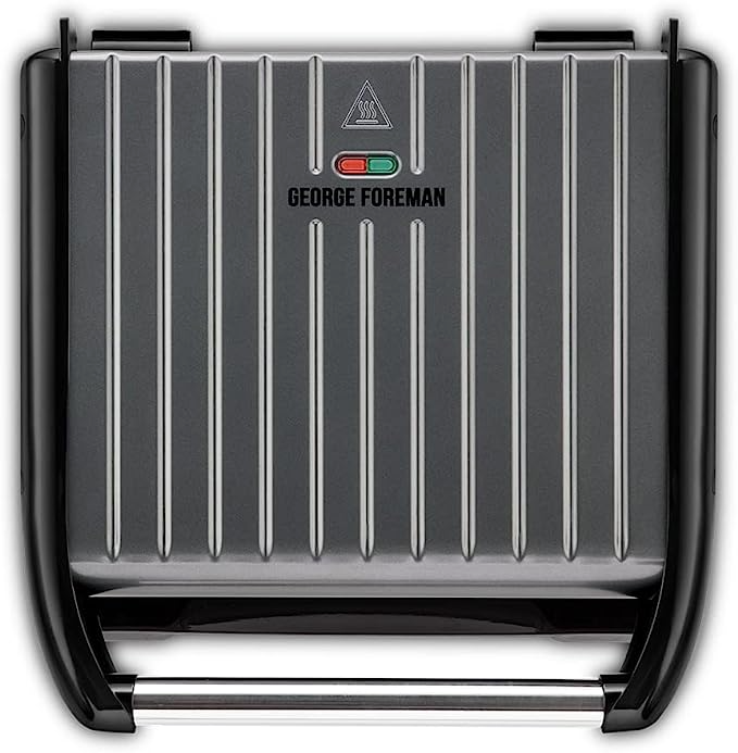 GEORGE FOREMAN GRAPHITE STEEL 7 PORTION GRILL