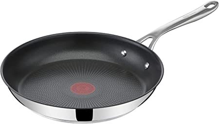 TEFAL JAMIE OLIVER COOK'S CLASSICS STAINLESS STEEL 28CM FRYPAN