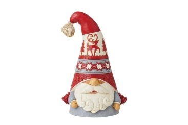 ENESCO GNOME REINDEER HAT FIGURINE