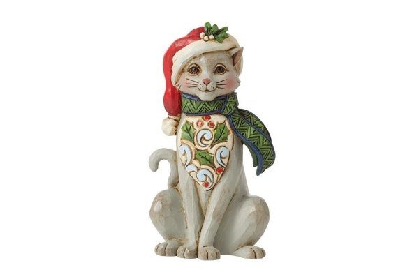 ENESCO HWC CHRISTMAS CAT MINI