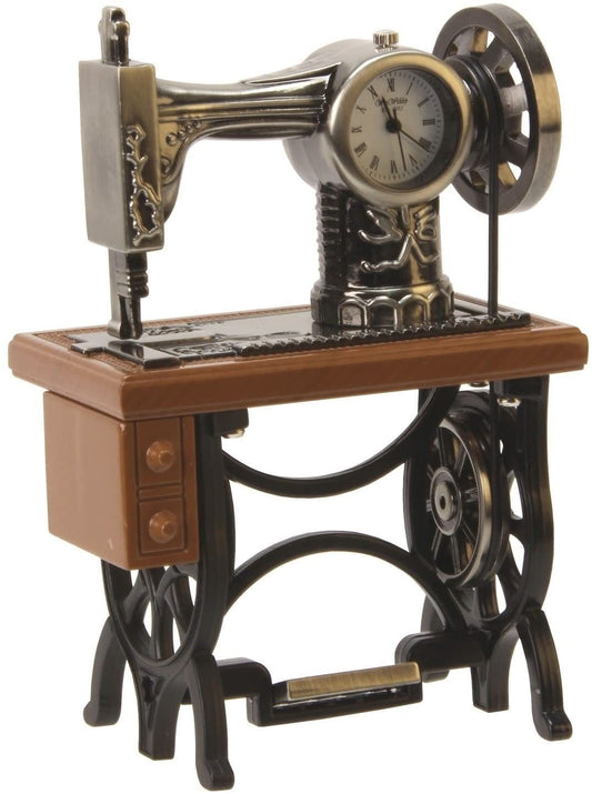 WILLIAM WIDDOP MINIATURE CLOCK SEWING MACHINE