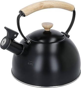 LA CAFEITIRE WHISTLING KETTLE 2L BLACK