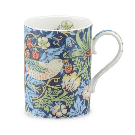 MORRIS & CO STRAWBERRY THIEF MUG-INDIGO/MINER