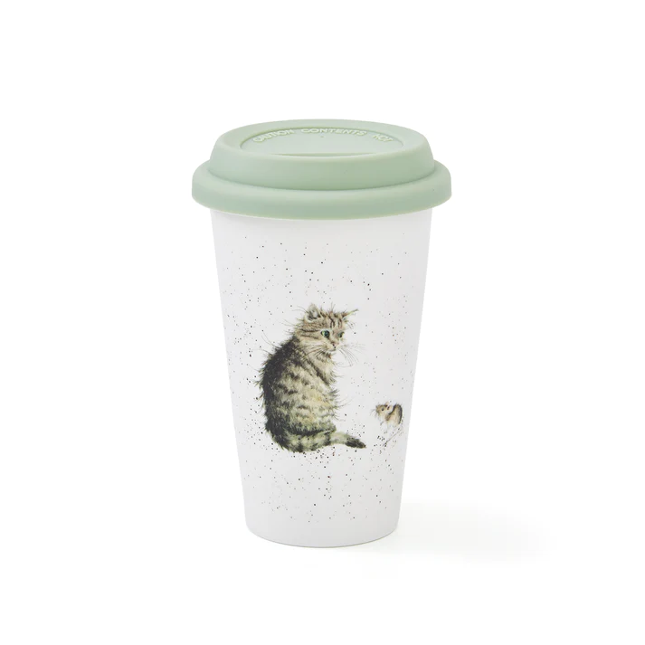 WRENDALE TRAVEL MUG (CAT & MOUSE)