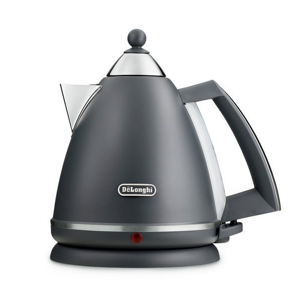 DELONGHI ARGENTO SILVA KETTLE GREY