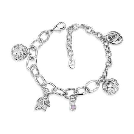 NEWBRIDGE MAGICAL GARDEN CHARM BRACELET