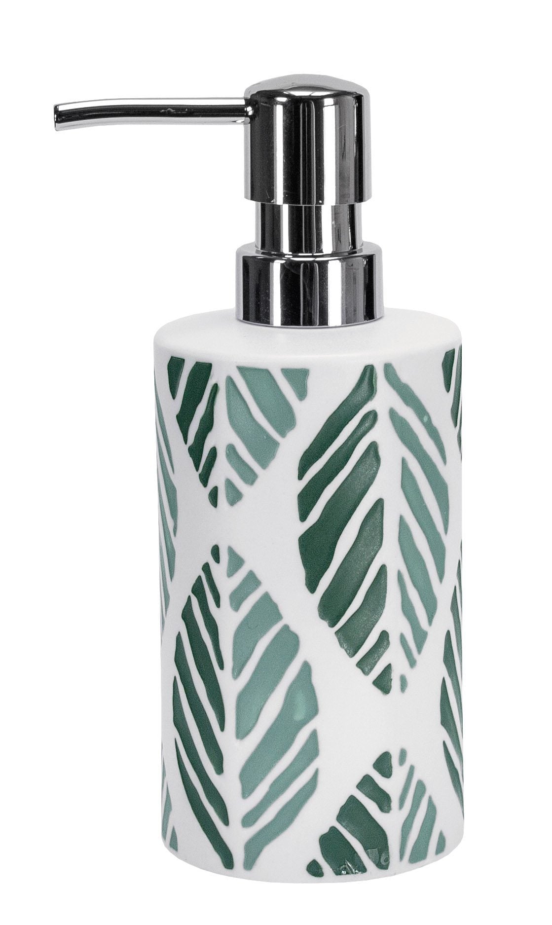 KLEINE WOLKE LEAF STONEWARE PACIFIC SOAP DISPENSER