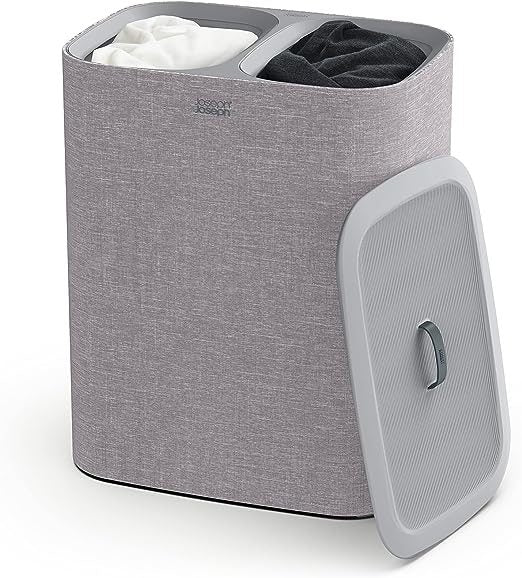 JOSEPH JOSEPH TOTA LAUNDRY SEPARATION BASKET - GREY 90L