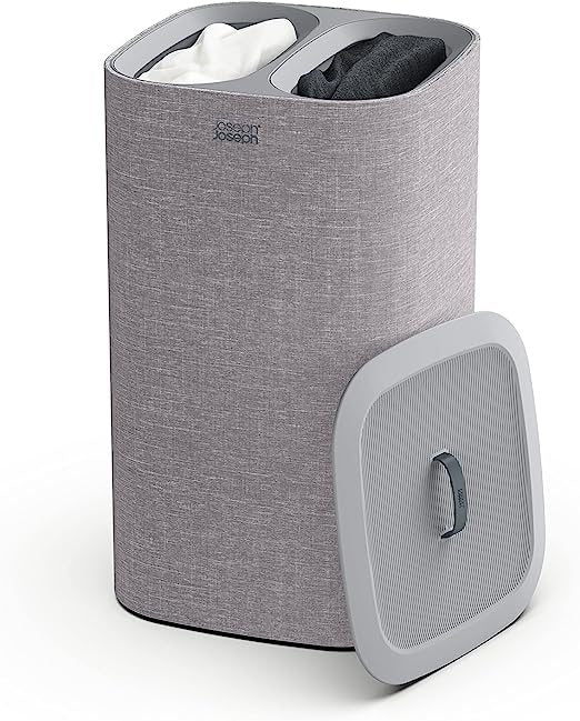 JOSEPH JOSEPH TOTA LAUNDRY SEPARATION BASKET - GREY 60L