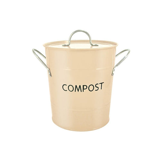 EDDINGTONS COMPOST PAIL, BUTTERCREAM