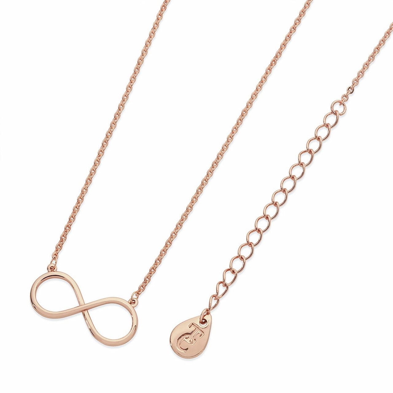 TIPPERARY SIMPLE INFINITY PENDANT RG