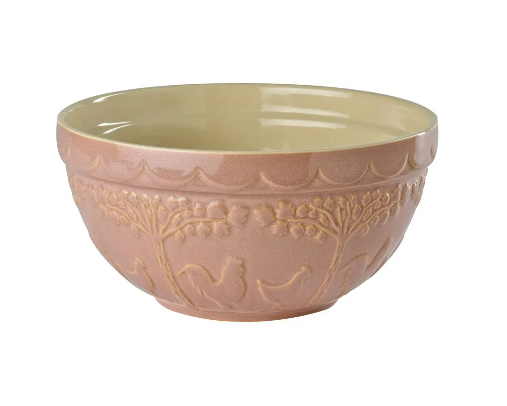 THE PANTRY MEDIUM ROSE PINK CERAMIC BOWL 23x23x11.8CM