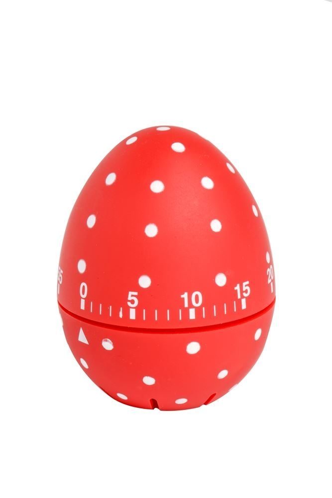 EDDINGTONS SOFT TOUCH DOTTY TIMER RED