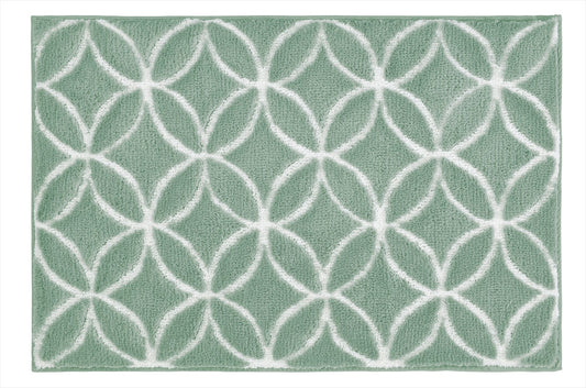 KLEINE WOLKE TWIN BATH RUG EUCALYPTUS 60x90CM 100% POLYESTER