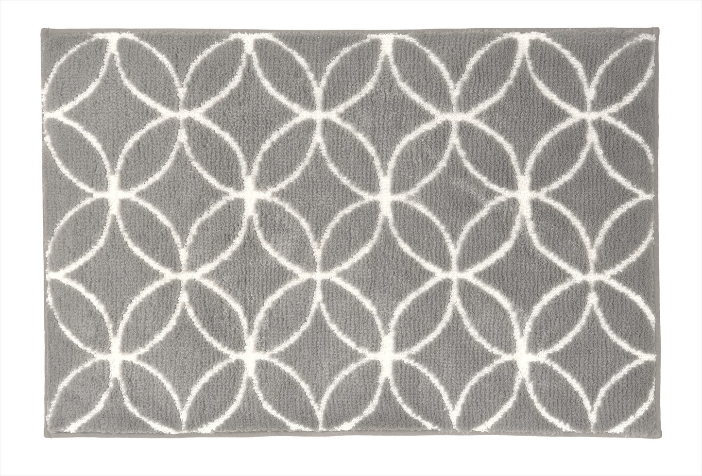 KLEINE WOLKE TWIN BATH RUG MISTY GREY 60x90CM 100% POLYESTER