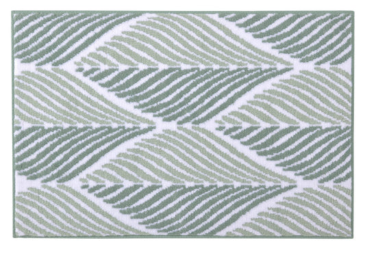 KLEINE WOLKE LEAF BATHR RUG MALEDIVIA 60x90CM 100% POLYESTER