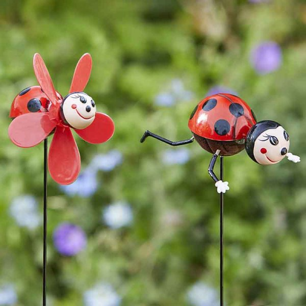 SMART GARDEN LADYBUG LOONY STAKES