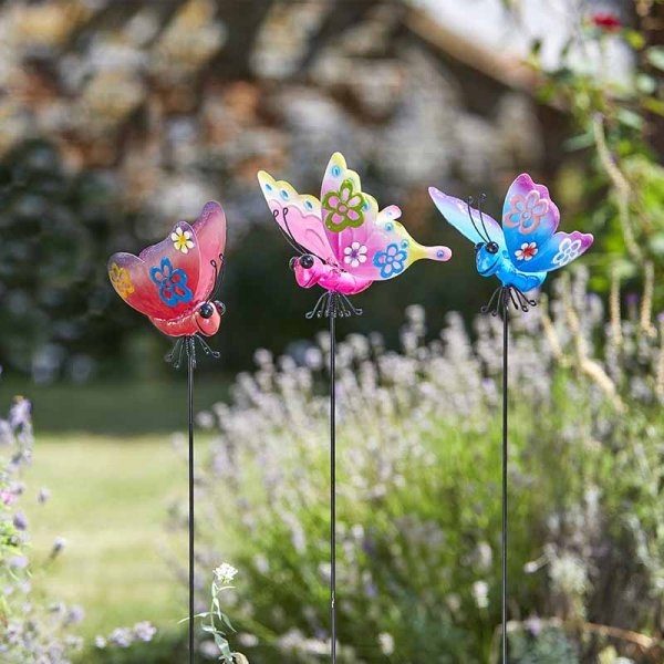 SMART GARDEN BARMY BUTTERFLY STAKES