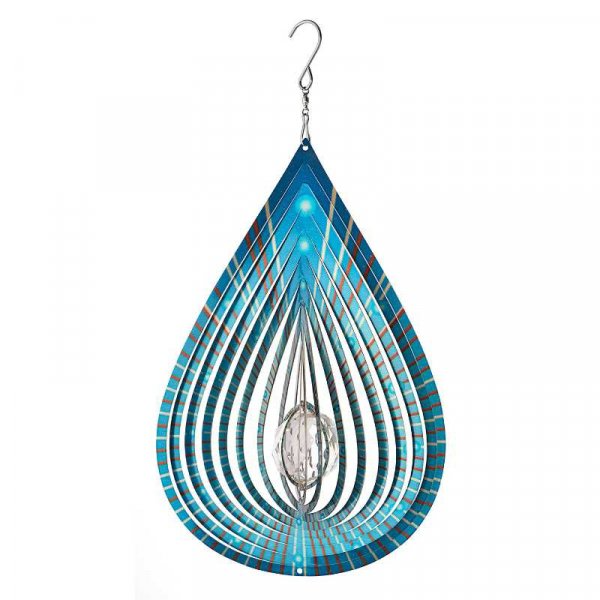 SMART GARDEN CRYSTAL TEARDROP SPINNER AZURE