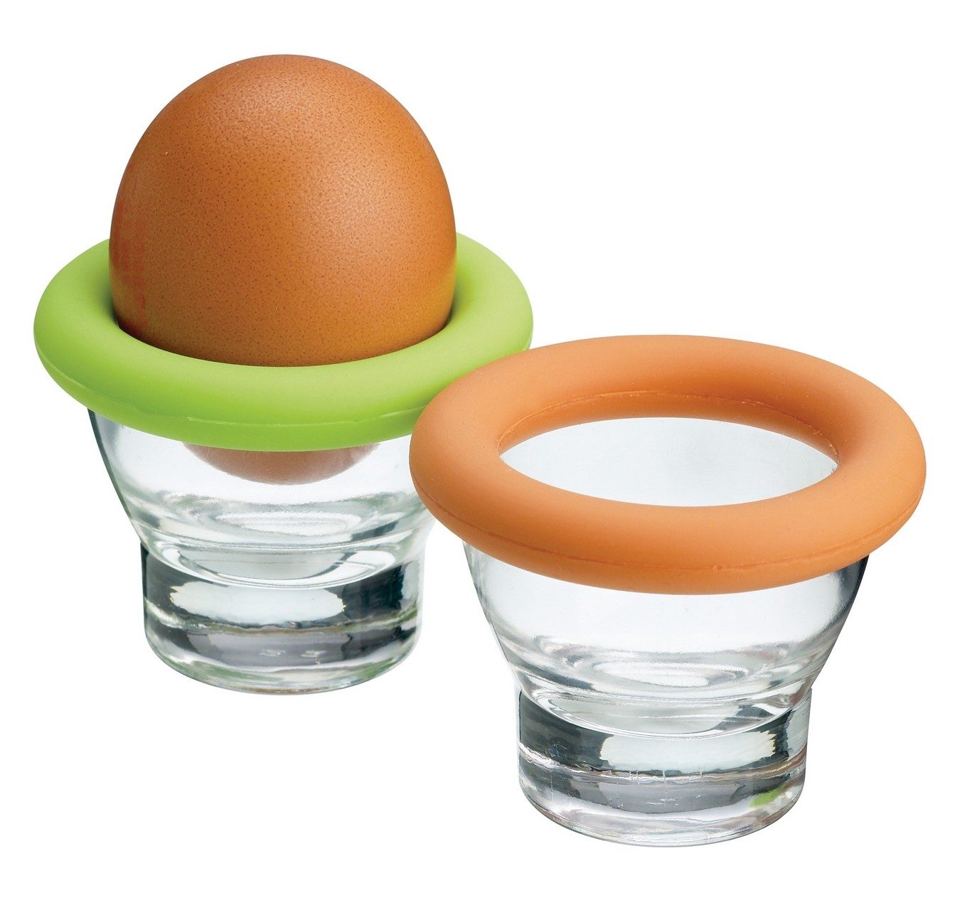 COLOURWORKS GLASS EGG CUPS