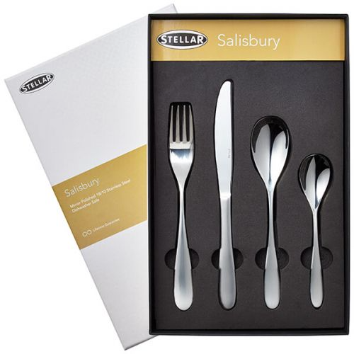 STELLAR SALISBURY 16 PIECE CUTLERY SET