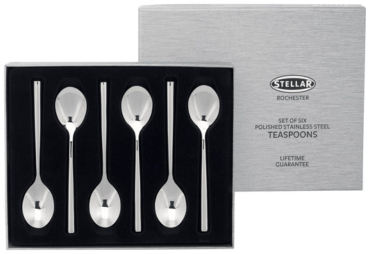 STELLAR ROCHESTER SET OF 6 TEASPOONS