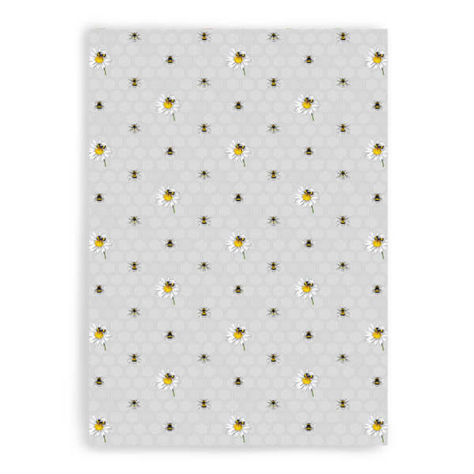 SAMUEL LAMONT BEE HAPPY COTTON TEA TOWEL