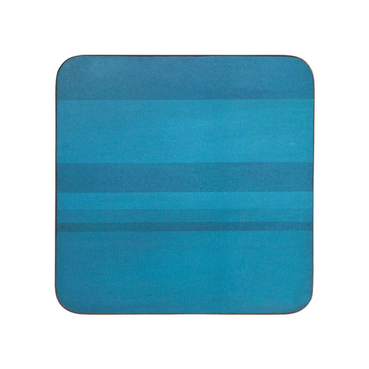 DENBY COLOURS TURQUOISE 6PC COASTERS