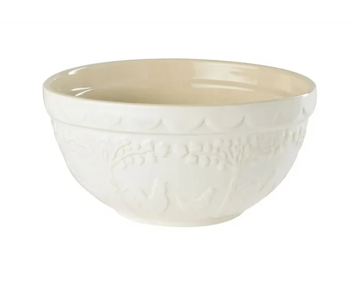 EDDINGTONS THE PANTRY MEDIUM WHITE CERAMIC BOWL 23x23x11.8CM