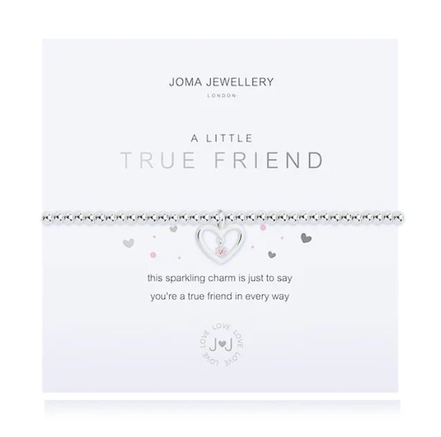 JOMA A LITTLE TRUE FRIEND SILVER 17.5CM STRETCH