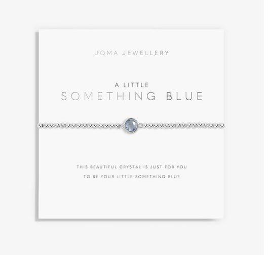 JOMA A LITTLE SOMETHING BLUE SILVER BRACELET