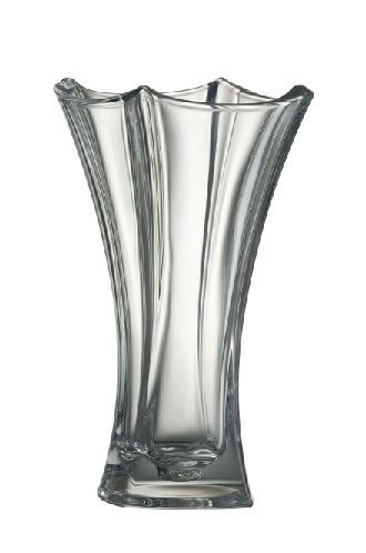 GALWAY CRYSTAL DUNE 12" WAISTED VASE