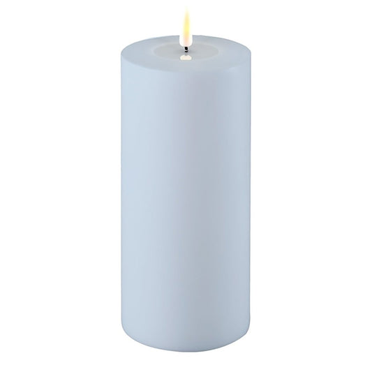 DELUXE HOMEART DUST BLUE LED CANDLE - 7.5CM * 10CM