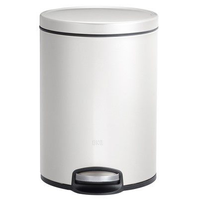 EKO HOME EVA STEP BIN 5L WHITE