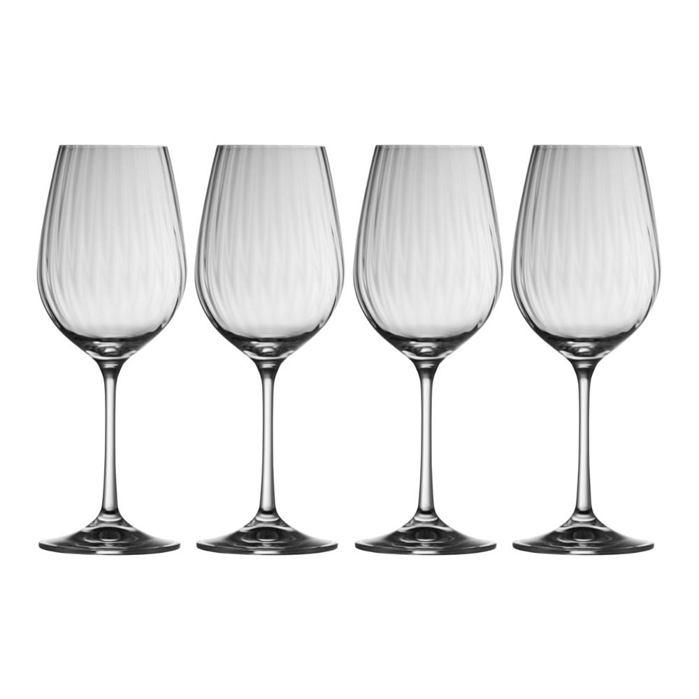 GALWAY CRYSTAL ERNE WINE SET 4