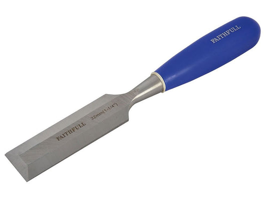 FAITHFULL BLUE BEVEL CHISEL 1.1/4IN