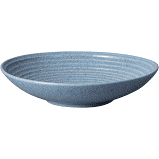 DENBY STUDIO BLUE FLINT LARGE RIDGED BOWL