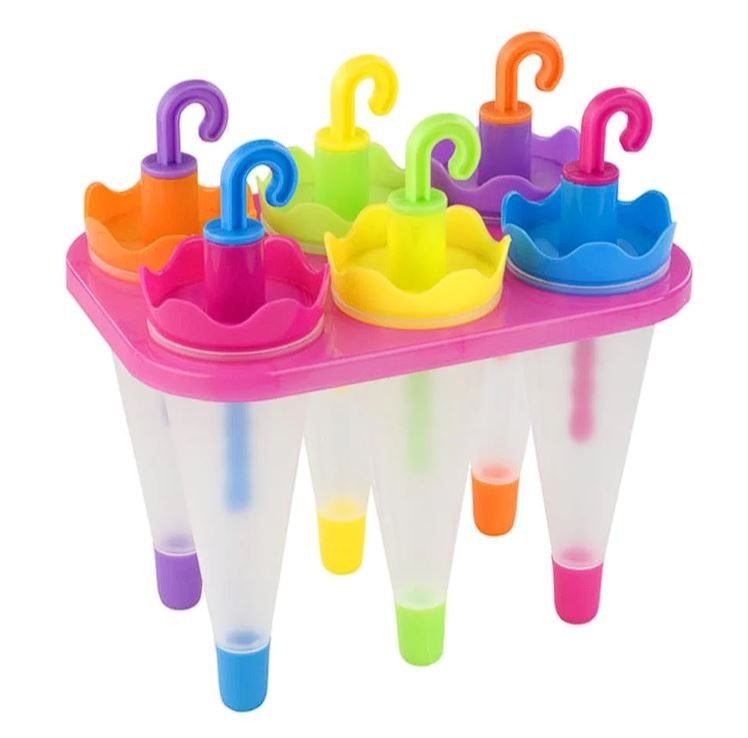 TALA SET 6 UMBRELLA LOLLY MOULDS