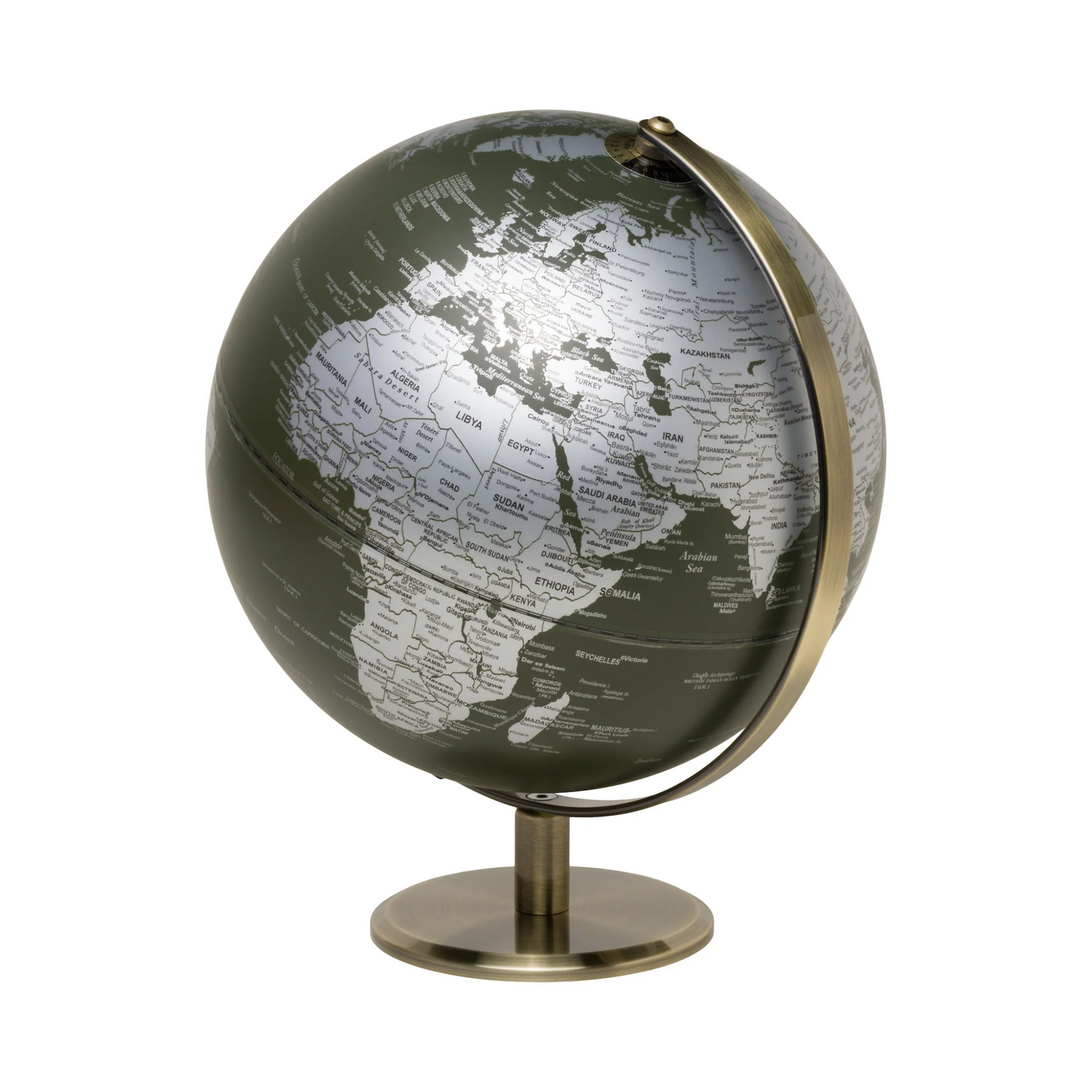 GENTLEMAN'S HARDWARE GREEN GLOBE LIGHT 10"