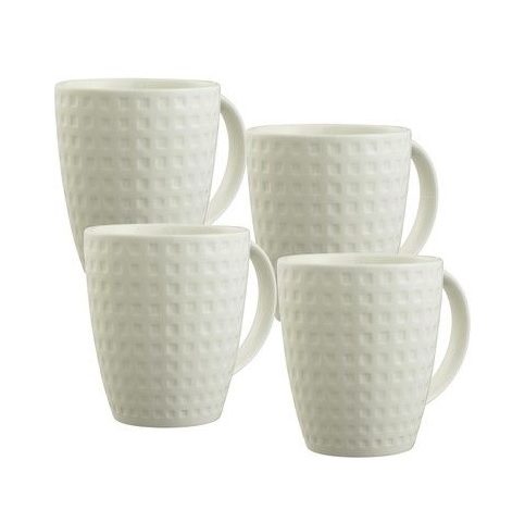 BELLEEK LIVING GRAFTON MUGS SET OF 4