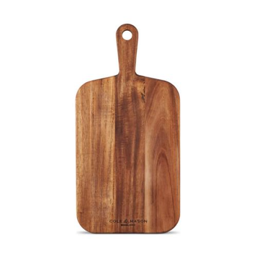 COLE & MASON ACACIA SMALL BOARD WITH HANDLE