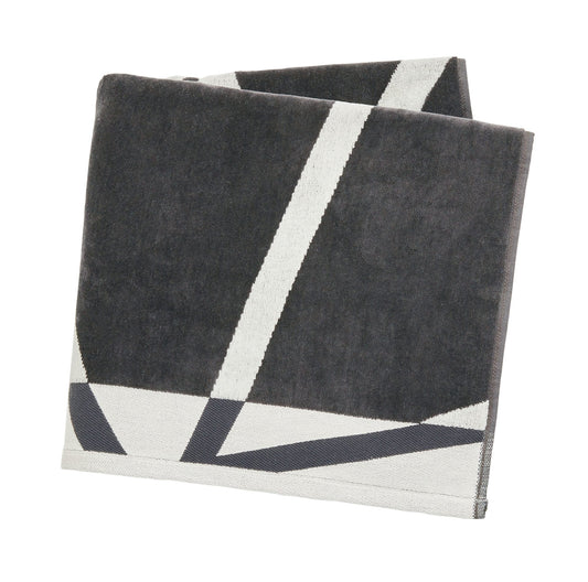 HARLEQUIN SUMI BATH TOWEL CHARCOAL