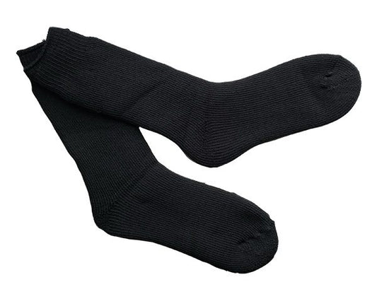 QUEST LADIES THERMAL INSULATED BLACK SOCKS