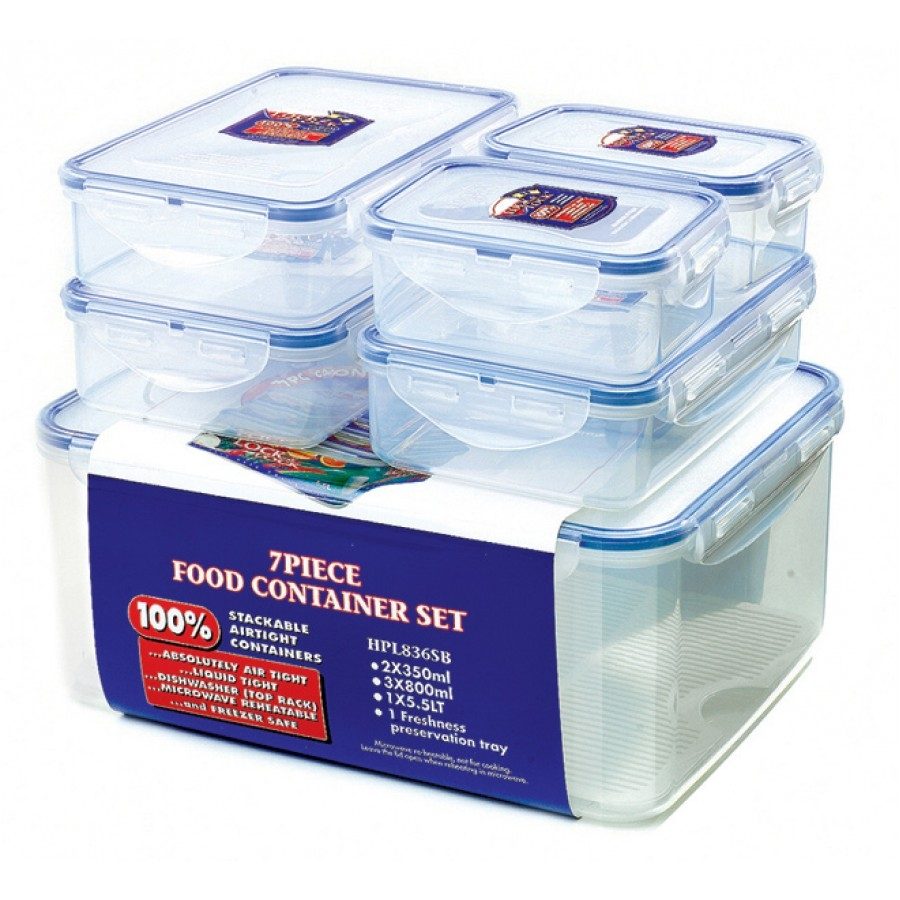 LOCK & LOCK STORAGE 6 PIECE SET