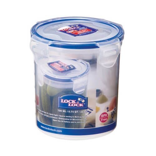 LOCK & LOCK STORAGE CONTAINER HIGH ROUND 700ml